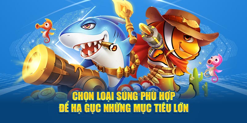 Chọn loại súng phù hợp để hạ gục những mục tiêu lớn