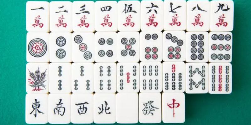 Tổng hợp một số quân bài mahjong